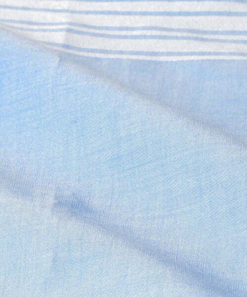 green label relaxing（グリーンレーベルリラクシング）の「＜Luigi & Sons＞コットン ジャカード ポケットチーフ（ポケットチーフ・メンズ・グレー/オフホワイト/ネイビー・FREE）」の7枚目の写真