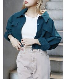 ツイルショートジャケット