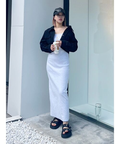 EVRIS（エヴリス）の「ツイルショートジャケット（ミリタリージャケット・レディース・ブラック/ブルー/アイボリー・FREE）」の17枚目の写真