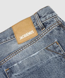 【極美品】JACQUEMUS ジャックムス　LE PAPIER ストレートデニム 極美品】JACQUEMUS ジャックムス LE PAPIER ストレートデニム