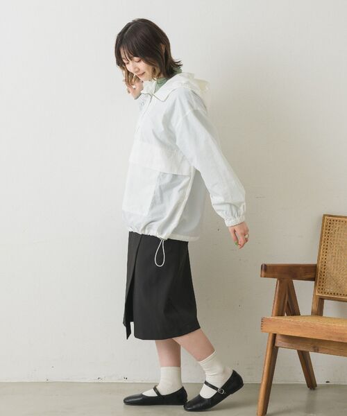 RETRO GIRL（レトロガール）の「アノラックパーカーBZ（その他アウター・レディース・ブルー/ブラック/オフホワイト/ラベンダー・FREE）」の6枚目の写真