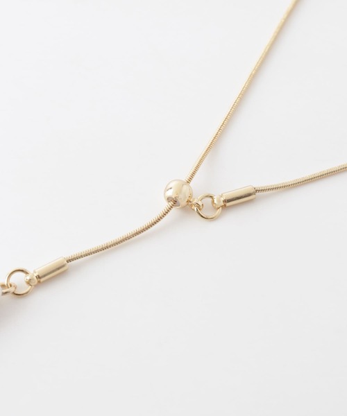 SMELLY（スメリー）の「パールスネークチェーン2セットネックレス（ネックレス・レディース・ゴールド系その他・-）」の2枚目の写真