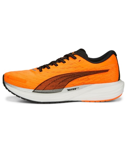 PUMA(プーマ)の「PUMA プーマ メンズ ディヴィエイト ニトロ 2 ランニングシューズ(スニーカー・メンズ・グリーン/オレンジ/ブルー系その他・27.5cm/27.0cm/25.5cm/26.5cm/28.0cm/25.0cm/28.5cm/29.0cm/26.0cm)」の3枚目の写真
