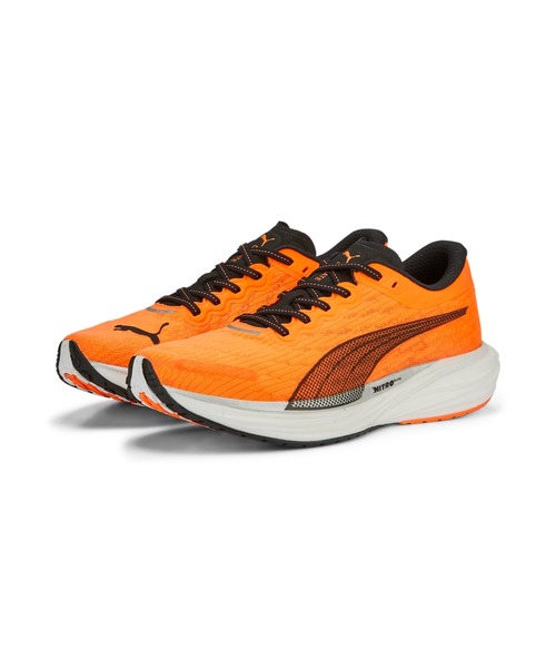 PUMA(プーマ)の「PUMA プーマ メンズ ディヴィエイト ニトロ 2 ランニングシューズ(スニーカー・メンズ・グリーン/オレンジ/ブルー系その他・27.5cm/27.0cm/25.5cm/26.5cm/28.0cm/25.0cm/28.5cm/29.0cm/26.0cm)」の18枚目の写真
