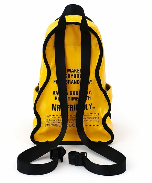 ROOTOTE（ルートート）の「ルートート/ミスター・フレンドリー.モチーフエナメルデイパック（バックパック/リュック・レディース・ネイビー/イエロー/オレンジ・FREE）」の5枚目の写真