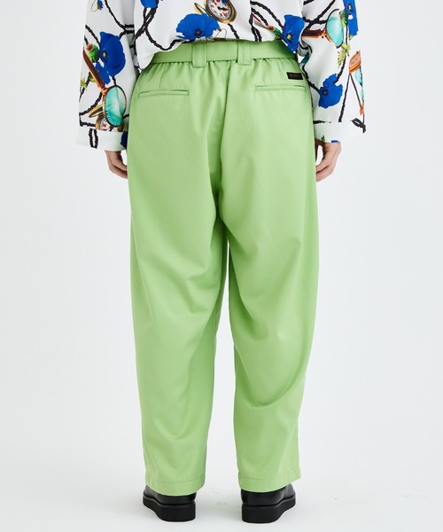 TIGHTBOOTH PRODUCTION（タイトブースプロダクション）の「BAGGY SLACKS（スラックス・メンズ・ピンク/ライム・L/M）」の5枚目の写真