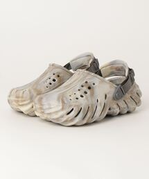crocs | crocs クロックス ECHO MARBLED CLOG エコー マーブル クロッグ 208454-2Y3 BONE/MULTI(サンダル)