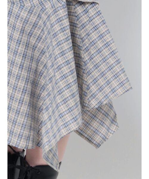 jouetie（ジュエティ）の「アシメギャザーマーメイドスカート（スカート・レディース・ブラック/ピンク/ブルー・MEDIUM）」の13枚目の写真