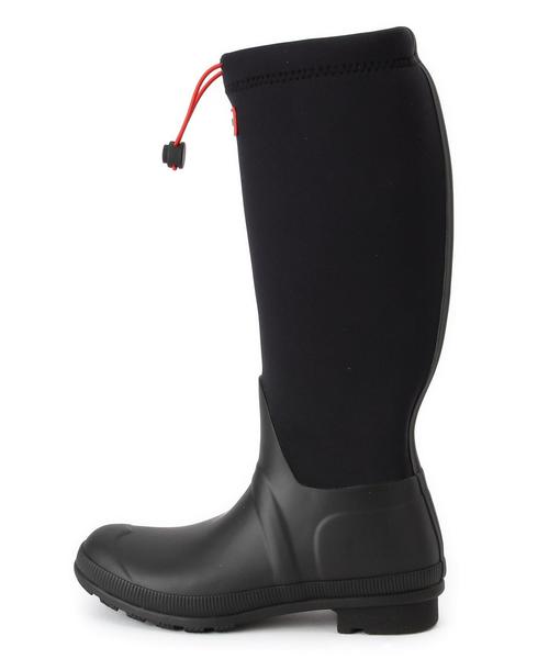 HUNTER(ハンター)の「ハンター/HUNTER ORIGINAL TOUR NEOШ(レインシューズ・レディース・ブラック/ネイビー・23cm/25cm/24cm)」の4枚目の写真