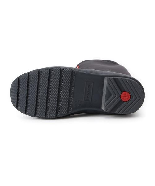 HUNTER(ハンター)の「ハンター/HUNTER ORIGINAL TOUR NEOШ(レインシューズ・レディース・ブラック/ネイビー・23cm/25cm/24cm)」の5枚目の写真