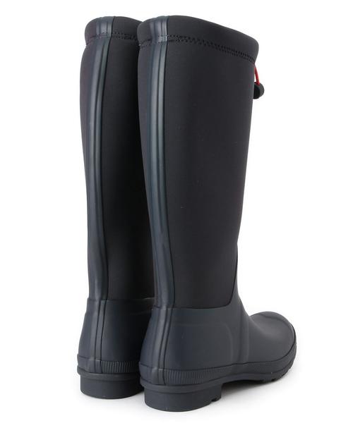 HUNTER(ハンター)の「ハンター/HUNTER ORIGINAL TOUR NEOШ(レインシューズ・レディース・ブラック/ネイビー・23cm/25cm/24cm)」の6枚目の写真