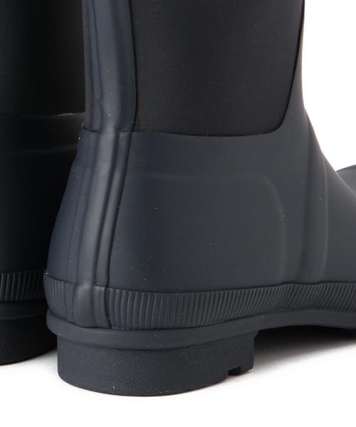 HUNTER(ハンター)の「ハンター/HUNTER ORIGINAL TOUR NEOШ(レインシューズ・レディース・ブラック/ネイビー・23cm/25cm/24cm)」の8枚目の写真