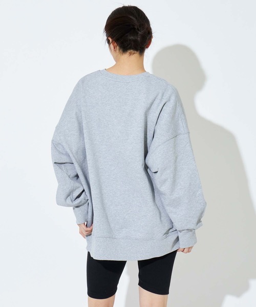 ANLIBERTY ANAP(アンリバティアナップ)の「ANLIBERTYベーシックロゴスウェットプルオーバー【ユニセックス】(スウェット・レディース・ブラック/グレー/ラベンダー・S/M)」の9枚目の写真