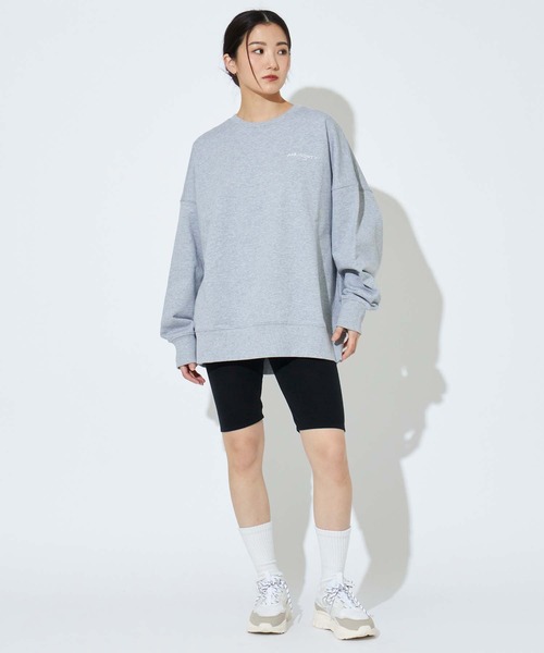 ANLIBERTY ANAP(アンリバティアナップ)の「ANLIBERTYベーシックロゴスウェットプルオーバー【ユニセックス】(スウェット・レディース・ブラック/グレー/ラベンダー・S/M)」の10枚目の写真