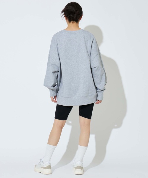 ANLIBERTY ANAP(アンリバティアナップ)の「ANLIBERTYベーシックロゴスウェットプルオーバー【ユニセックス】(スウェット・レディース・ブラック/グレー/ラベンダー・S/M)」の7枚目の写真