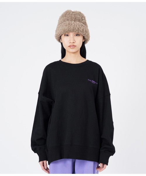 ANLIBERTY ANAP(アンリバティアナップ)の「ANLIBERTYベーシックロゴスウェットプルオーバー【ユニセックス】(スウェット・レディース・ブラック/グレー/ラベンダー・S/M)」の21枚目の写真