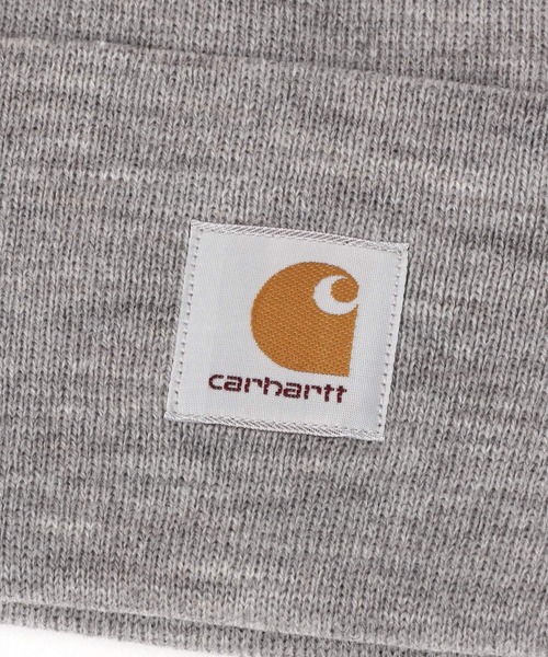 Carhartt（カーハート）の「【Carhartt WIP(カーハートダブリューアイピー)】アクリルワッチハットヘザーカラー（ニットキャップ/ビーニー・メンズ・アイボリー/グレー・FREE）」の5枚目の写真