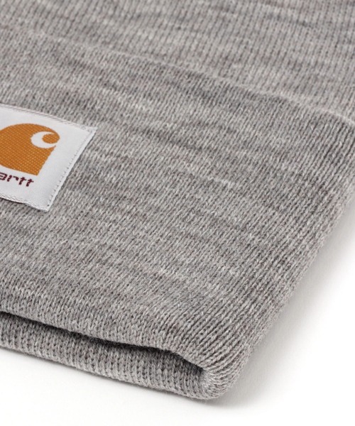 Carhartt（カーハート）の「【Carhartt WIP(カーハートダブリューアイピー)】アクリルワッチハットヘザーカラー（ニットキャップ/ビーニー・メンズ・アイボリー/グレー・FREE）」の6枚目の写真