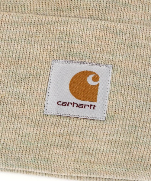 Carhartt（カーハート）の「【Carhartt WIP(カーハートダブリューアイピー)】アクリルワッチハットヘザーカラー（ニットキャップ/ビーニー・メンズ・アイボリー/グレー・FREE）」の7枚目の写真