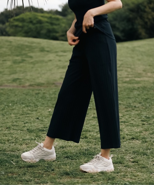 BILLABONG（ビラボン）の「BILLABONG レディース 【CHILLWEAR】 RIB LONG PANTS ワイドパンツ