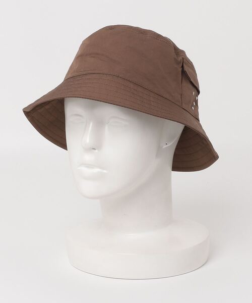 POP TRADING COMPANY(ポップトレーディングカンパニー)の「POP TRADING COMPANY/ポップトレーディングカンパニー/Pop x Dickies Bucket Hat(ハット・メンズ・ブラウン・L)」の6枚目の写真
