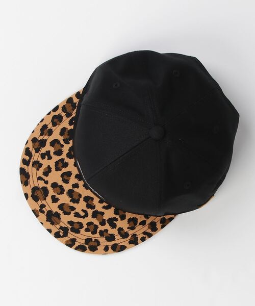 SHOTT レオパード　フラットブリムキャップ Schott ショット キャップPATTERN BRIM FLAT VISOR CAP | WEST WELL