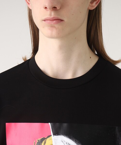 tk.TAKEO KIKUCHI(ティーケータケオキクチ)の「◆Retro Grade for tk.TAKEO KIKUCHI モンロー&ヘップバーンTシャツ(Tシャツ/カットソー・メンズ・ホワイト/ブラック/ホワイト系1/ブラック系・01/02/03)」の9枚目の写真