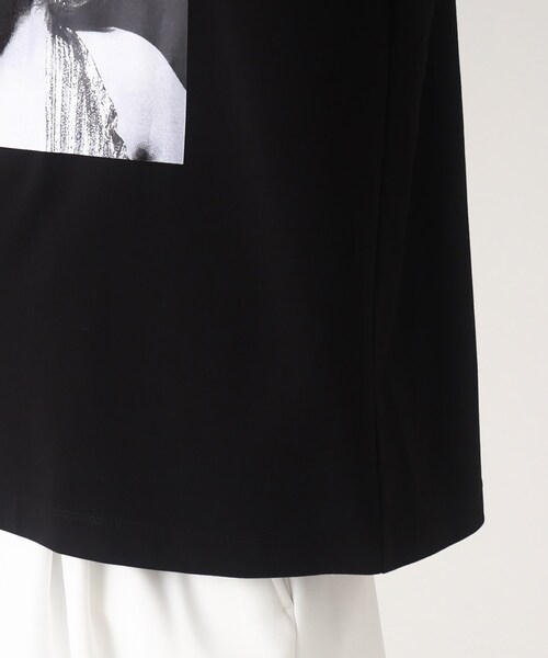 tk.TAKEO KIKUCHI(ティーケータケオキクチ)の「◆Retro Grade for tk.TAKEO KIKUCHI モンロー&ヘップバーンTシャツ(Tシャツ/カットソー・メンズ・ホワイト/ブラック/ホワイト系1/ブラック系・01/02/03)」の11枚目の写真