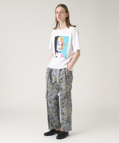 tk.TAKEO KIKUCHI(ティーケータケオキクチ)の「◆Retro Grade for tk.TAKEO KIKUCHI モンロー&ヘップバーンTシャツ(Tシャツ/カットソー・メンズ・ホワイト/ブラック/ホワイト系1/ブラック系・01/02/03)」の16枚目の写真