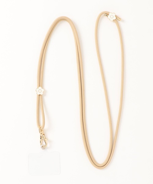 MARY QUANT（マリークワント）の「デイジームーヴ モバイルストラップ（キーケース/キーアクセサリー・レディース・ベージュ/ブラック・FREE）」の11枚目の写真