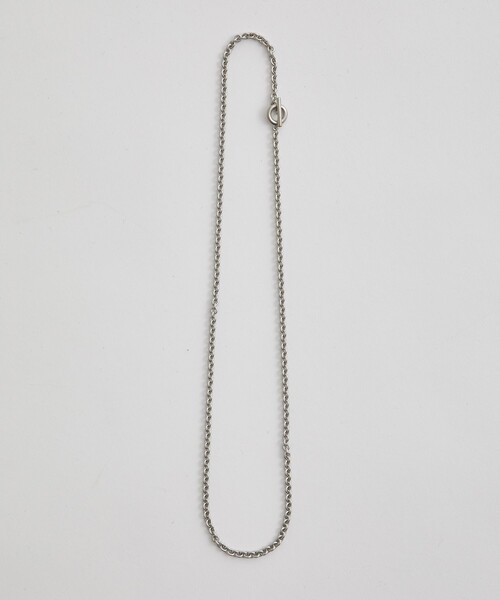 PUBLIC TOKYO(パブリックトウキョウ)の「【WEB限定】SIMPLE CHAIN NECKLACE / シンプルチェーンネックレス(ネックレス・メンズ・シルバー・FREE)」の1枚目の写真