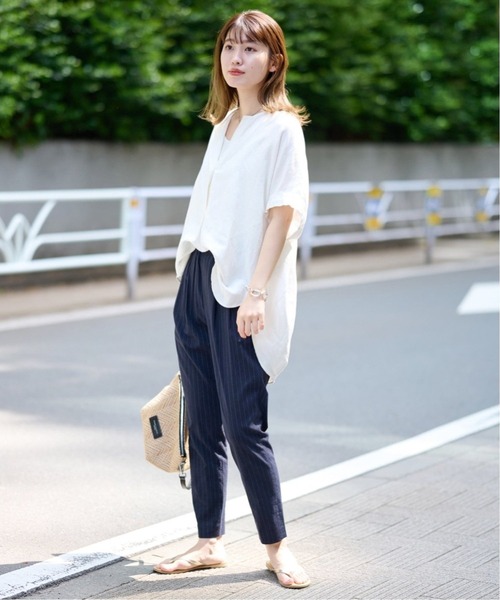 JOURNAL STANDARD  ウォッシャブルコットンリネンVISテーパード JOURNAL STANDARD（ジャーナルスタンダード）の「《追加2