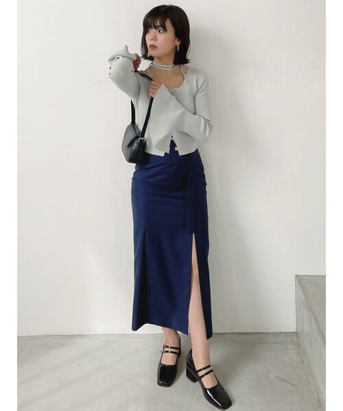 dazzlin(ダズリン)の「アソートボタンIラインスカート(スカート・レディース・ネイビー/アイボリー/その他1・SMALL/MEDIUM)」の16枚目の写真