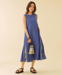 CB CRESTBRIDGE | ノースリーブコットンワンピース(ワンピース)