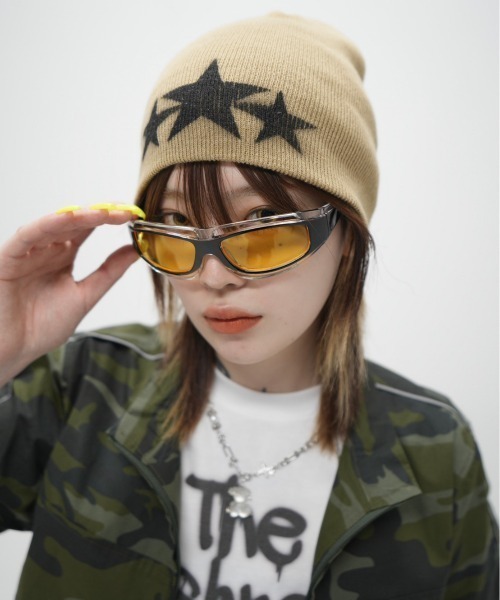 XU(エックスユー)の「韓国ファッション XU エックスユー star beanie スター ビーニー ニット帽(ニットキャップ/ビーニー・メンズ・ネイビー/ベージュ/グレー・ONE SIZE)」の18枚目の写真