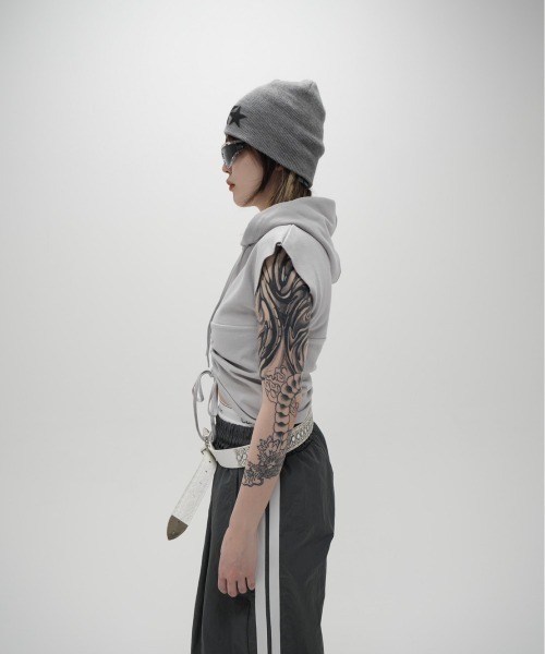XU(エックスユー)の「韓国ファッション XU エックスユー star beanie スター ビーニー ニット帽(ニットキャップ/ビーニー・メンズ・ネイビー/ベージュ/グレー・ONE SIZE)」の11枚目の写真