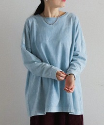 FIL DE FER | 硫化ミストブリーチ　ビッグTEE(Tシャツ/カットソー)