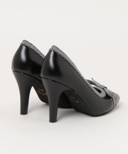 Sugar Sugar（シュガーシュガー）の「【SUGAR SUGAR シュガーシュガー】リボンヒールパンプス（パンプス・レディース・ブラック/ピンク・22.5cm/23.5cm/24.5cm/23.0cm/24.0cm）」の22枚目の写真