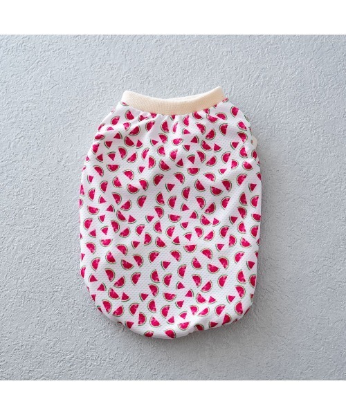 muumdog】犬服 スイカのクールクロスニット UVカット率約90％(SU