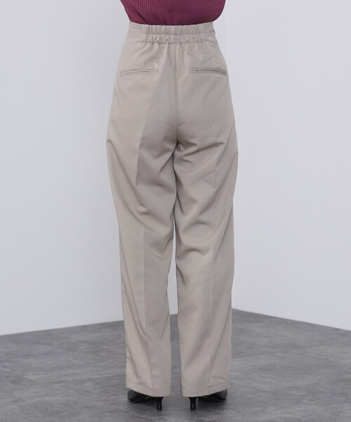 BEAMS HEART（ビームスハート）の「BEAMS HEART / ハイウエスト パンツ（スラックス・レディース・ブラウン系その他2/ブラック/グリーン系その他5・SMALL/MEDIUM）」の18枚目の写真