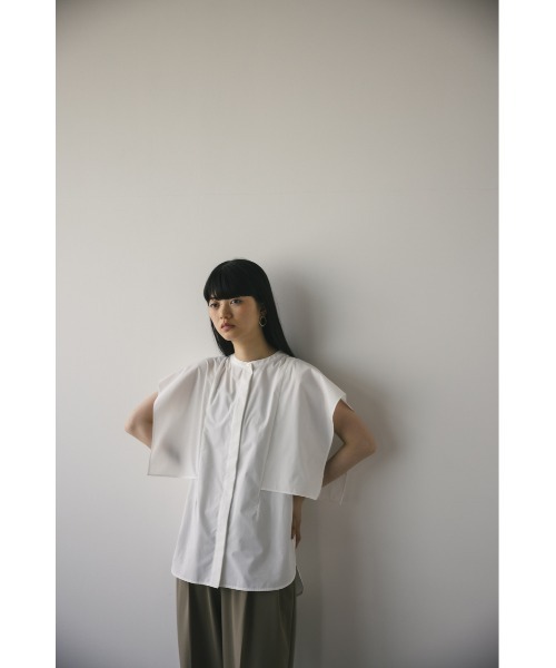STYLEMIXER（スタイルミキサー）の「スクエアパネルスリーブシャツ 