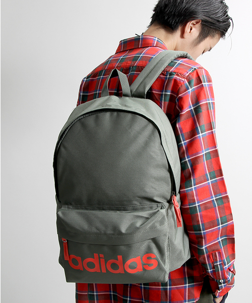 adidas(アディダス)の「∴WEGO/adidas別注デイパック(バックパック/リュック・メンズ・ホワイト/ブラック/カーキ/ブルー・FREE)」の3枚目の写真