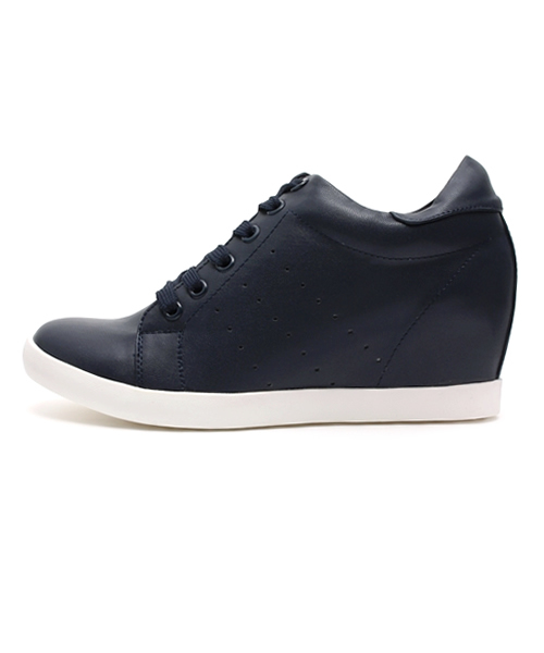OUTLET（アウトレット）の「【who's who Chico】インヒールスニーカー（スニーカー・レディース・ネイビー・LARGE/SMALL/MEDIUM）」の8枚目の写真