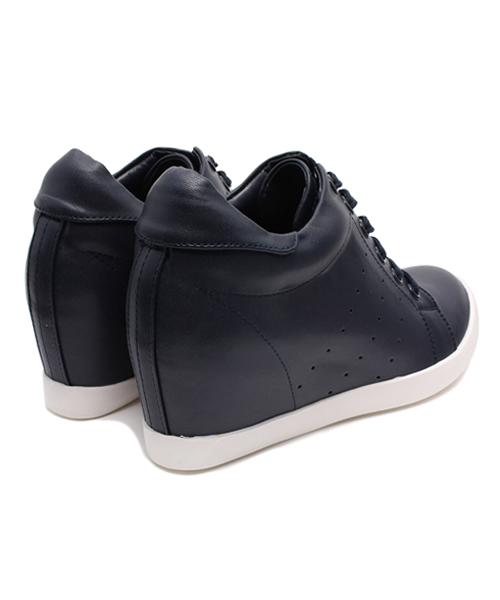 OUTLET（アウトレット）の「【who's who Chico】インヒールスニーカー（スニーカー・レディース・ネイビー・LARGE/SMALL/MEDIUM）」の10枚目の写真