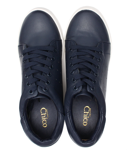 OUTLET（アウトレット）の「【who's who Chico】インヒールスニーカー（スニーカー・レディース・ネイビー・LARGE/SMALL/MEDIUM）」の6枚目の写真