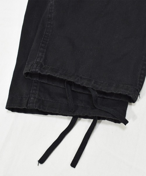 VINTAGE（ヴィンテージ）の「【ヴィンテージ古着】ミリタリー ブラック カーゴパンツ（カーゴパンツ・メンズ・ブラック・MEDIUM）」の5枚目の写真