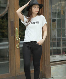 AZUL by moussy | 30/-TCR天竺シンプルロゴ半袖T(Tシャツ/カットソー)