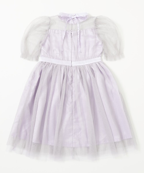 devirock（デビロック）の「ラメチュール パーティドレス（ドレス・キッズ・パープル系4/ワインレッド・160cm/130cm/140cm/110cm/120cm/150cm/100cm）」の7枚目の写真