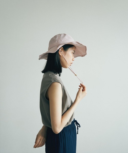 marjour（マージュール）の「COLOR SAFARI HAT（ハット・レディース・ピンク/ベージュ・FREE）」の7枚目の写真