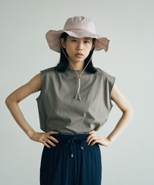 marjour（マージュール）の「COLOR SAFARI HAT（ハット・レディース・ピンク/ベージュ・FREE）」の9枚目の写真